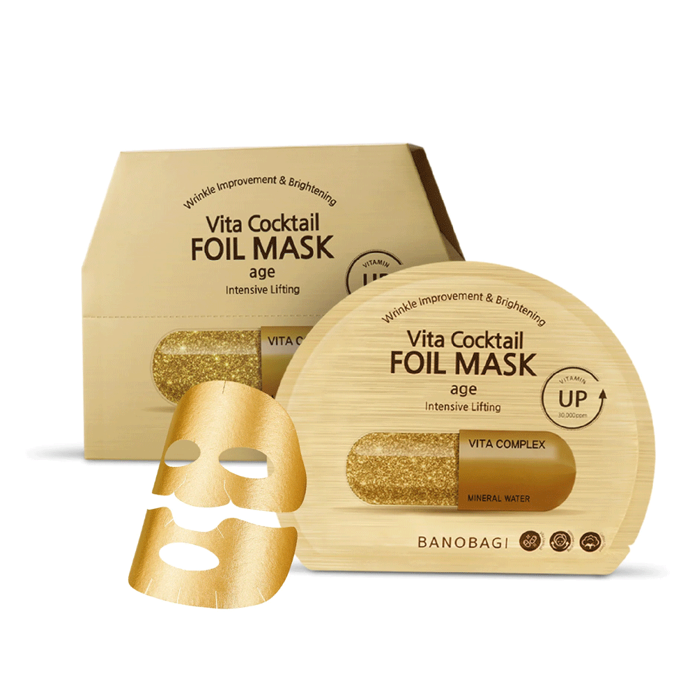 BANOBAGI Vita Cocktail Foil Mask #Age 30g * 10ea