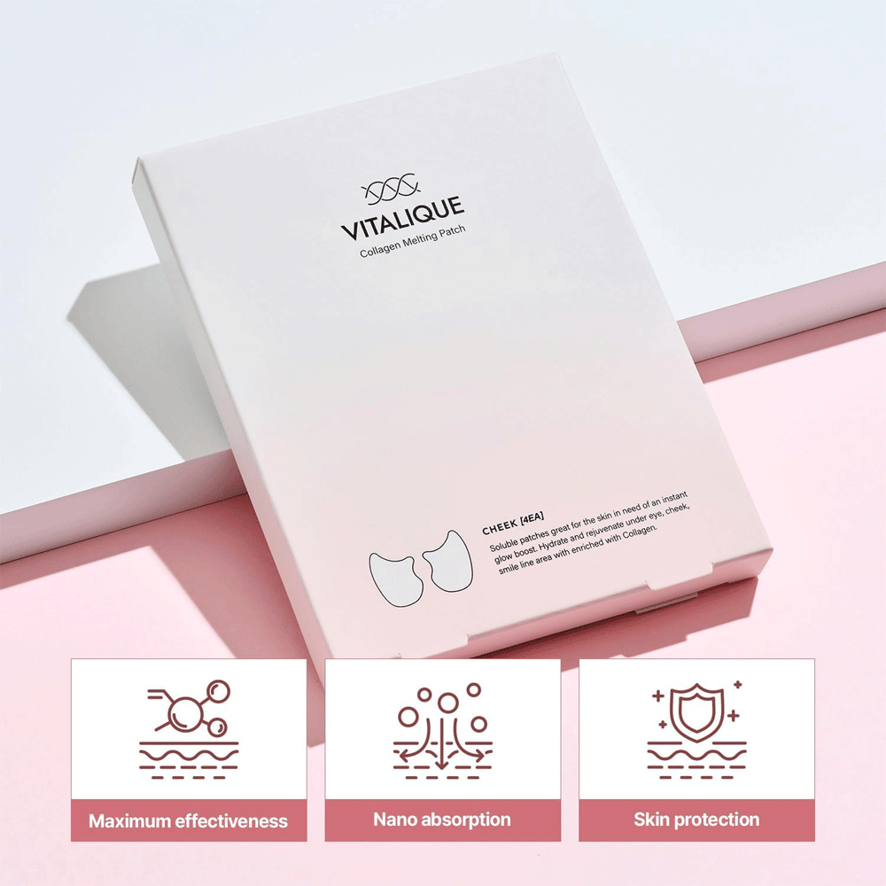 Meditherapy Vitalique Collagen Melting Patch Cheek 4 patches
