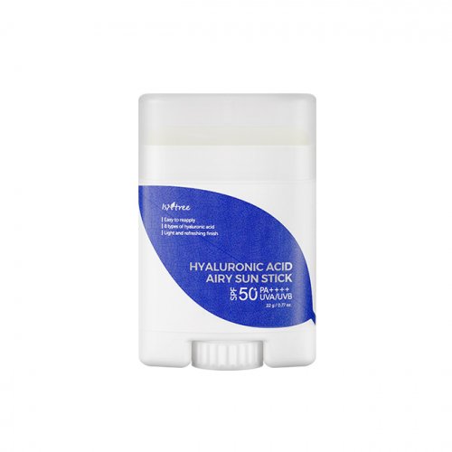 Isntree Hyaluronic Acid Airy Sun Stick SPF50+ PA++++ 22g - Dodoskin