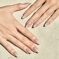 MUZMAK Nail Tips 36pcs #Amber(Almond)