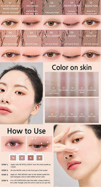 BBIA Ready To Wear Eye Shadow 3g - #02 RED BEAN