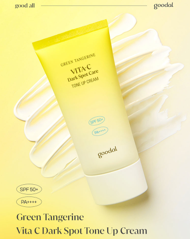 goodal Green Tangerine Vita C Dark Spot Tone Up Cream 50ml