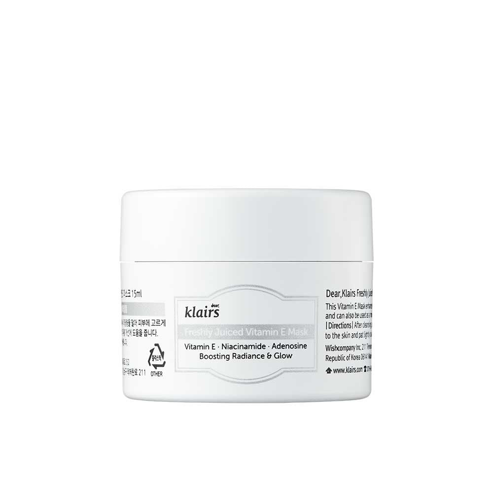 dear, klairs Freshly Juiced Vitamin E Mask 15ml
