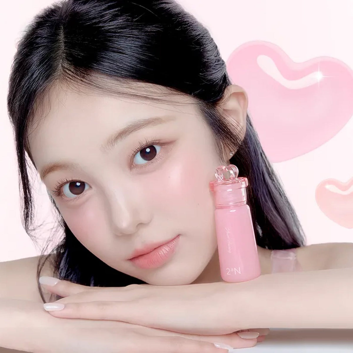 2aN Heart Wearing Liquid Cheek (8 Colors)