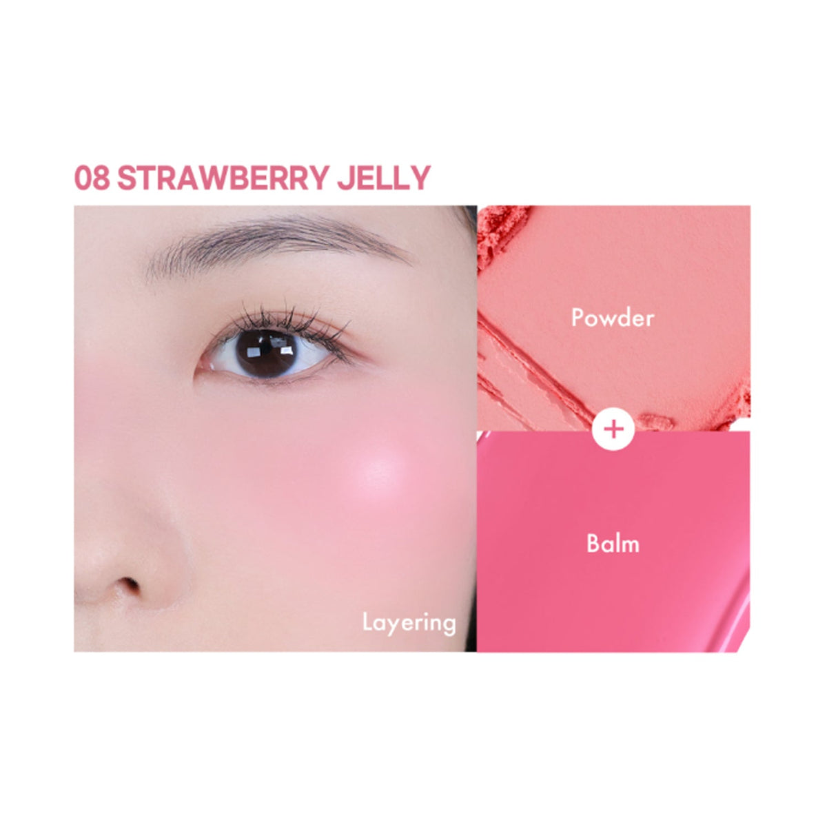 Luna Glow Layer Blur Cheek 8.5g 14 Colors