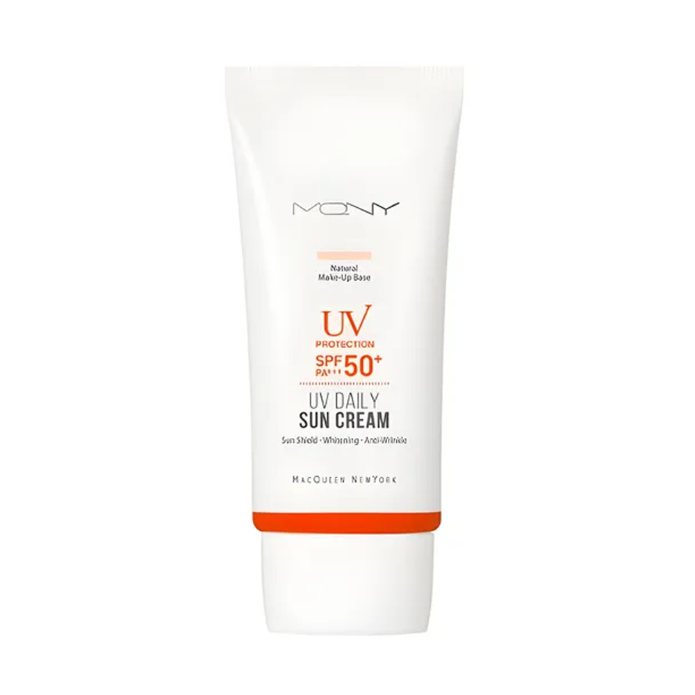 MACQUEEN UV Daily Sun Cream SPF50+ PA+++ (Natural Make-Up Base) 50g