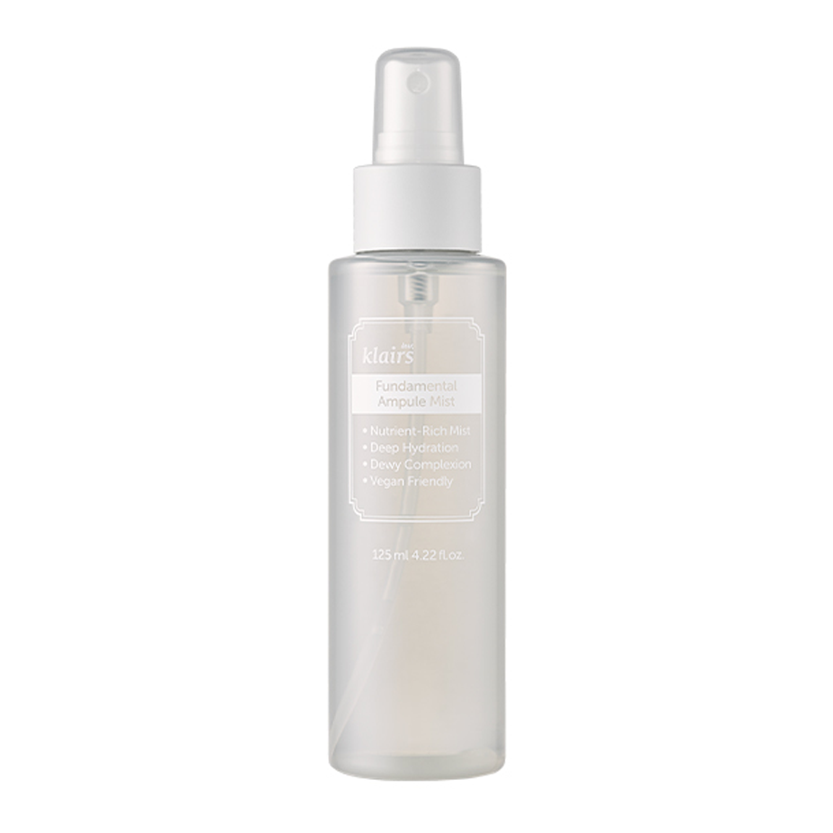 dear, klairs Fundamental Ampule Mist 125ml