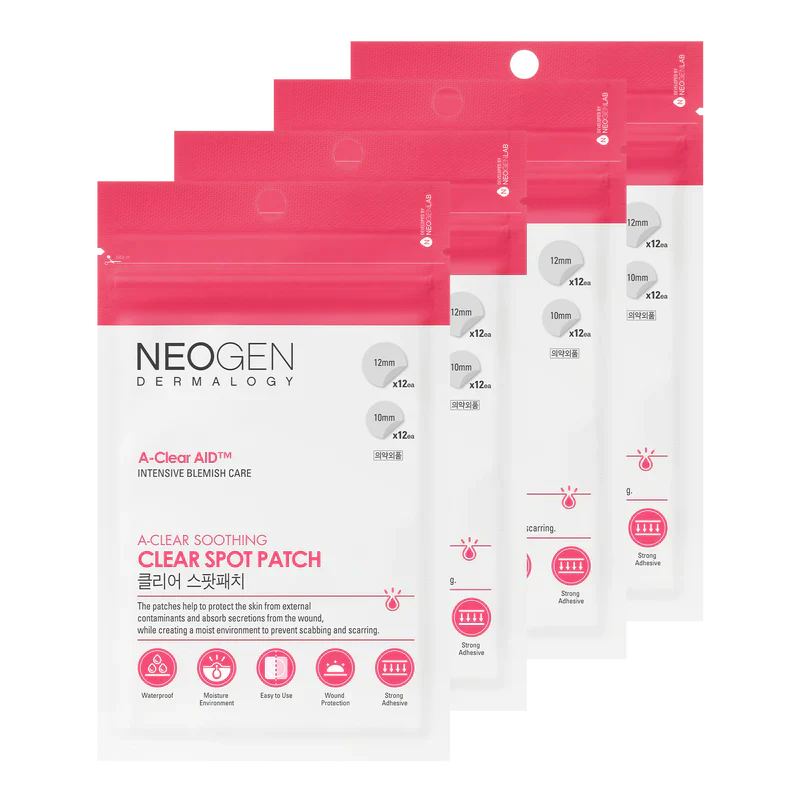 NEOGEN Dermalogy A-Clear Soothing Clear Spot Patch 24pc