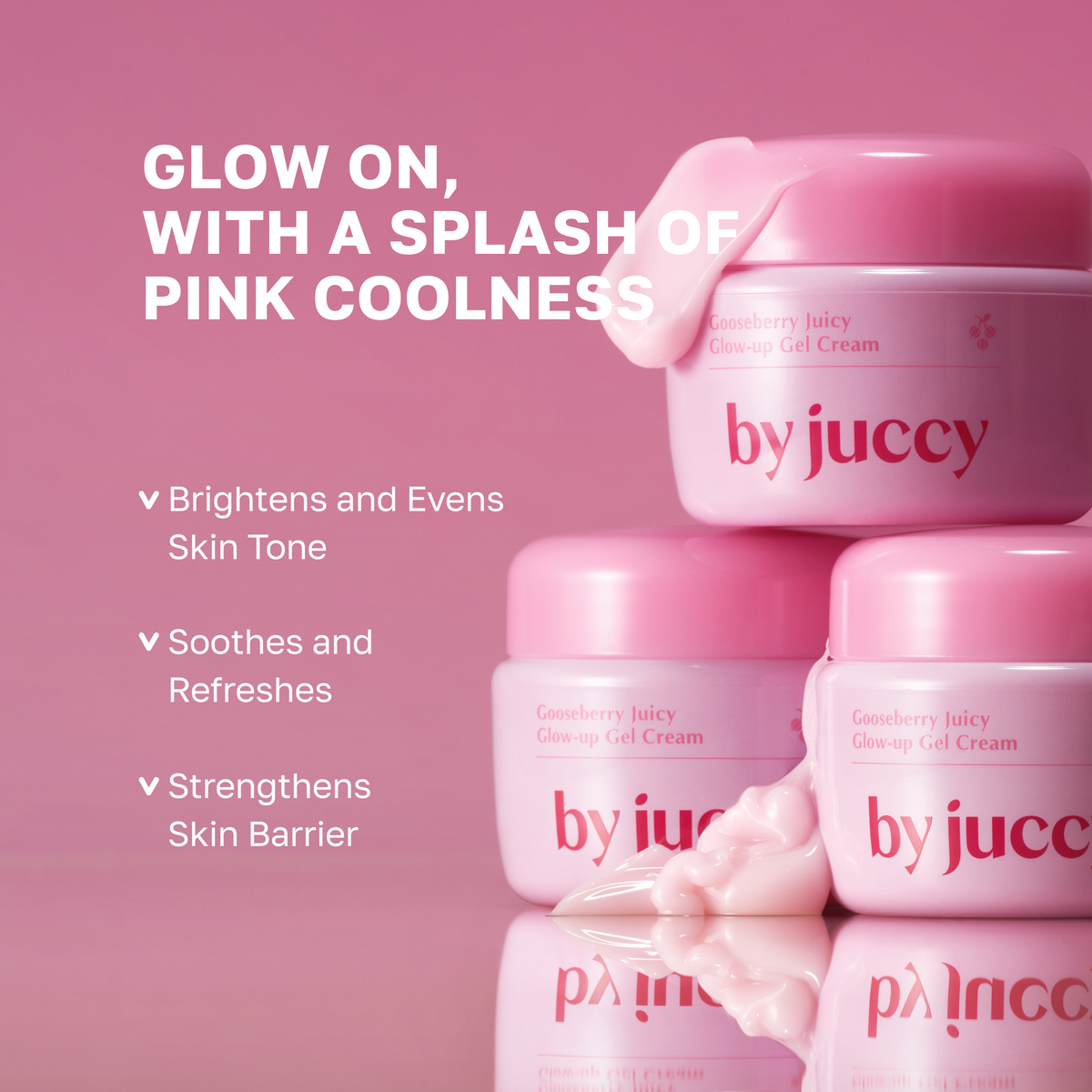 by juccy Gooseberry Juicy Glow-up Gel Cream 55ml