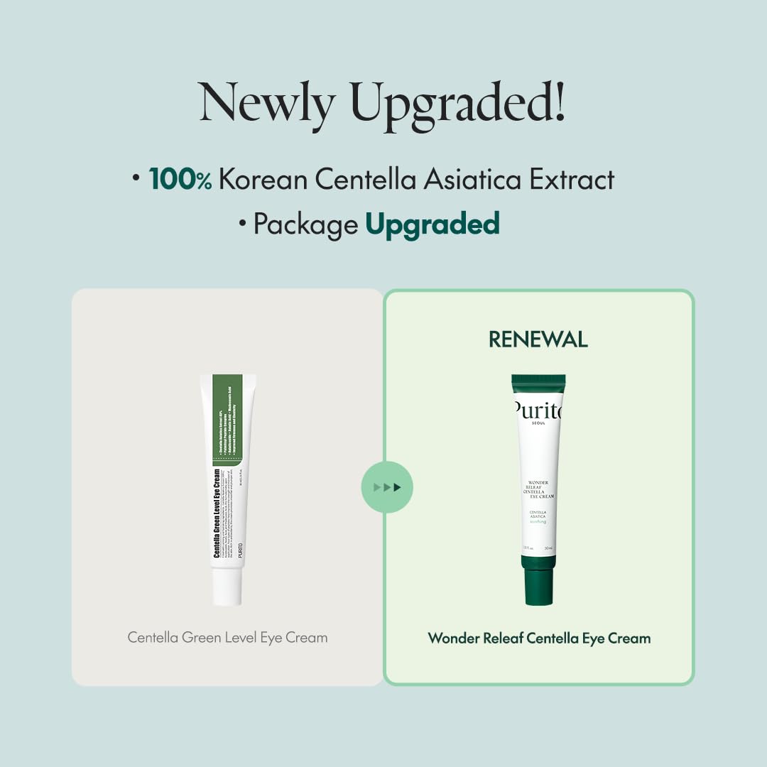 (Matthew) PURITO Wonder Releaf Centella Eye Cream 30ml - DODOSKIN