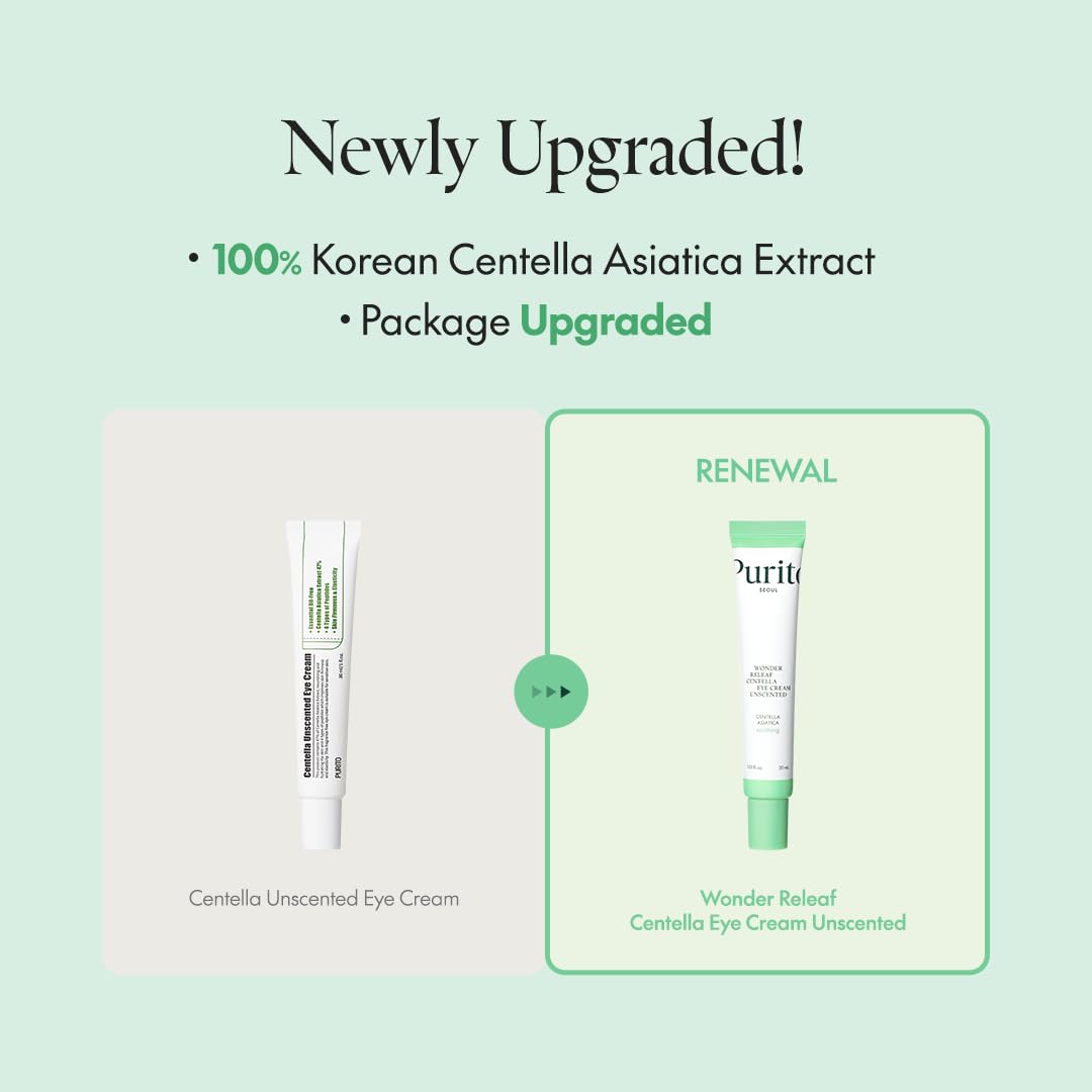 (Matthew) PURITO Wonder Releaf Centella Eye Cream Unscented 30ml - DODOSKIN