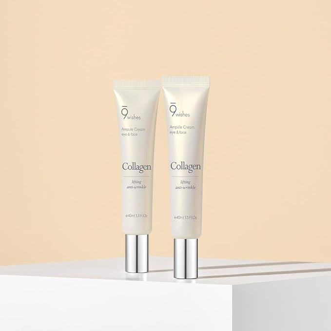 9wishes Collagen Ampule Eye & Face Cream 40ml - DODOSKIN