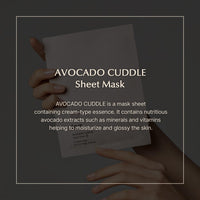 ONEOSEVEN Avocado Cuddle Sheet Mask 25g * 5ea - DODOSKIN
