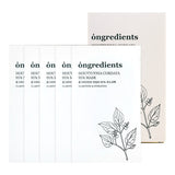 Ongredients Houttuynia Cordata 95% Mask 20g * 5ea
