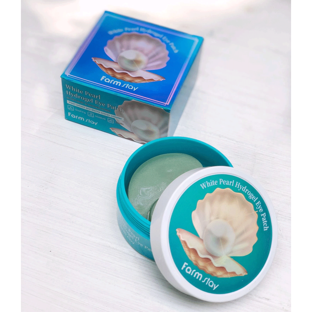 Farmstay White Pearl Hydrogel Eye Patch