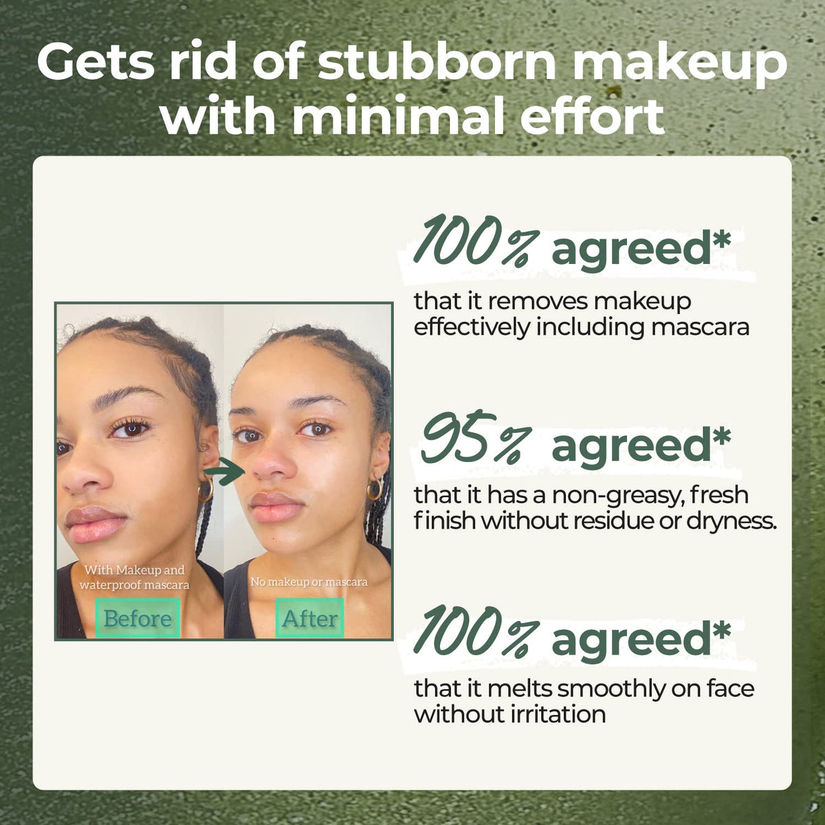 numbuzin No.3 Pore & Makeup Cleansing Balm with Green Tea and Charcoal 85g - DODOSKIN