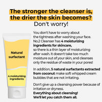 numbuzin No.2 Deep Clean Fresh Cream Cleanser 120ml - DODOSKIN