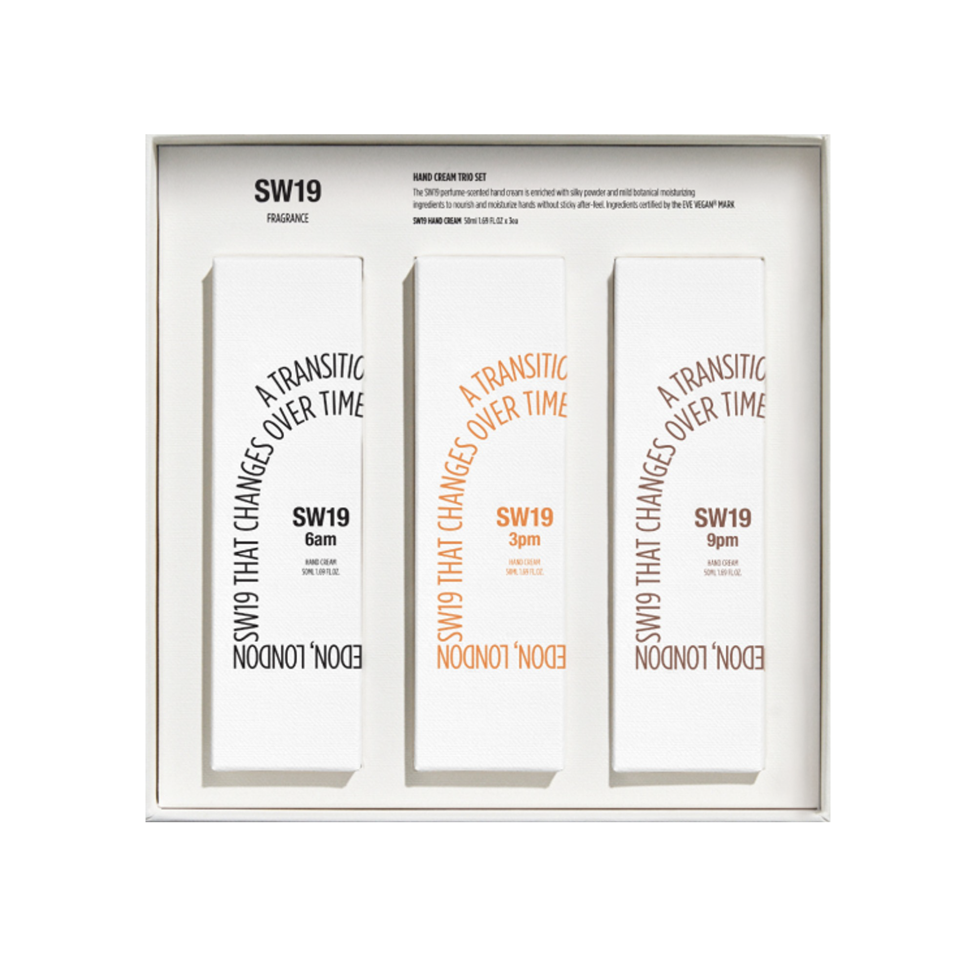 SW19 HAND CREAM TRIO SET