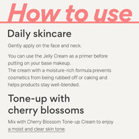 (Matthew검수) Innisfree Cherry Blossom Glow Jelly Cream 50ml (Tube Type) - DODOSKIN