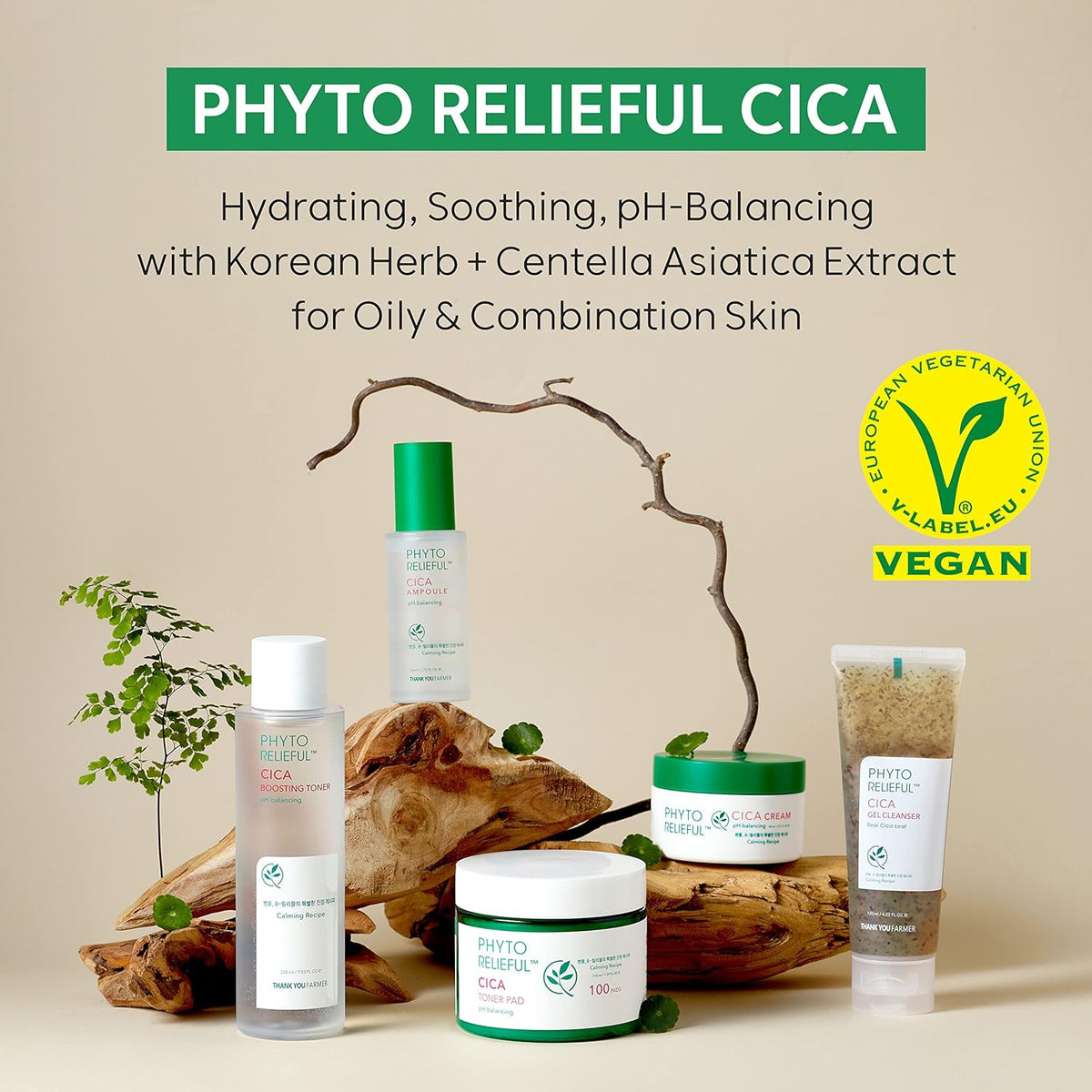 THANK YOU FARMER Phyto Relieful™ Cica Ampoule 50ml