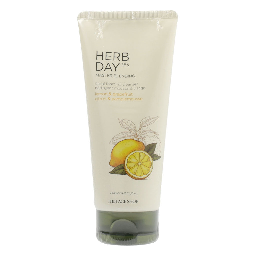 THE FACE SHOP Herb Day 365 Master Blending Cleanser 170ml Lemon