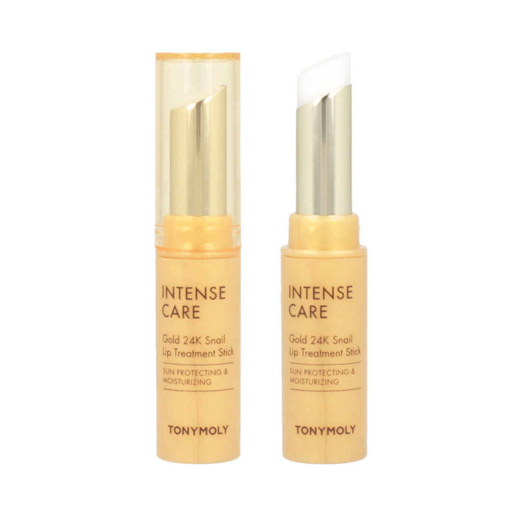 TONYMOLY Intense Care Gold 24K Snail Lip Treatment Stick SPF15 (3.5g)