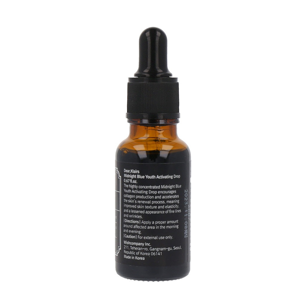 Klairs Midnight Blue Youth Activating Drop 20ml - Dodoskin