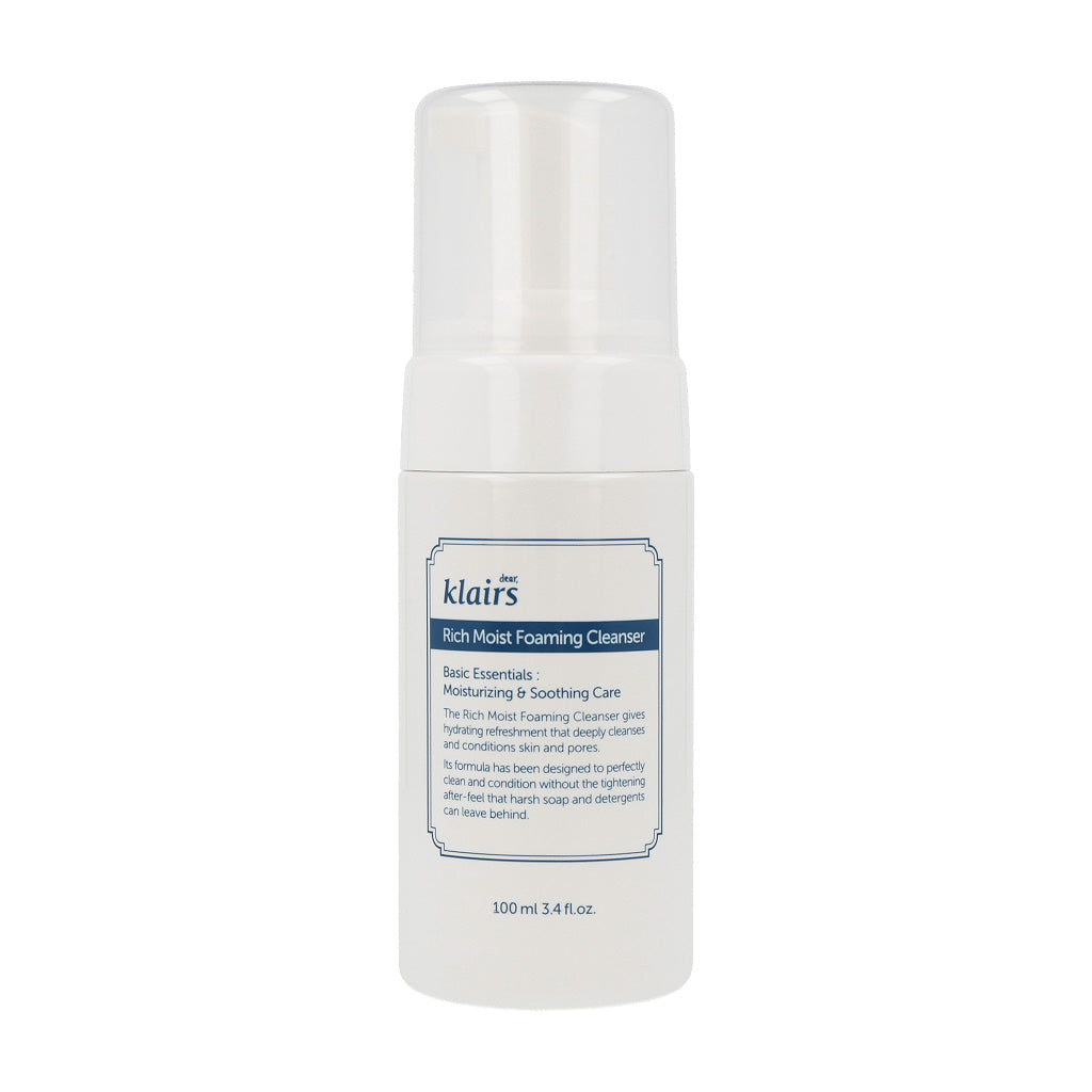 dear, klairs Rich Moist Foaming Cleanser 100ml