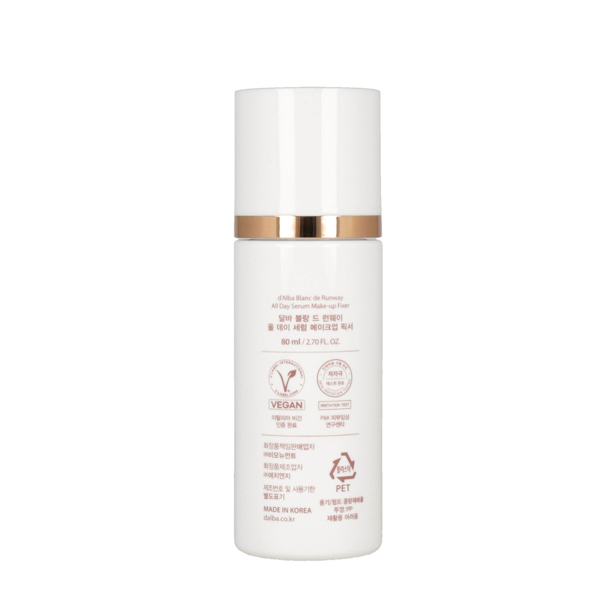 d'Alba Blanc De Runway All Day Serum Make-up Fixer 80ml