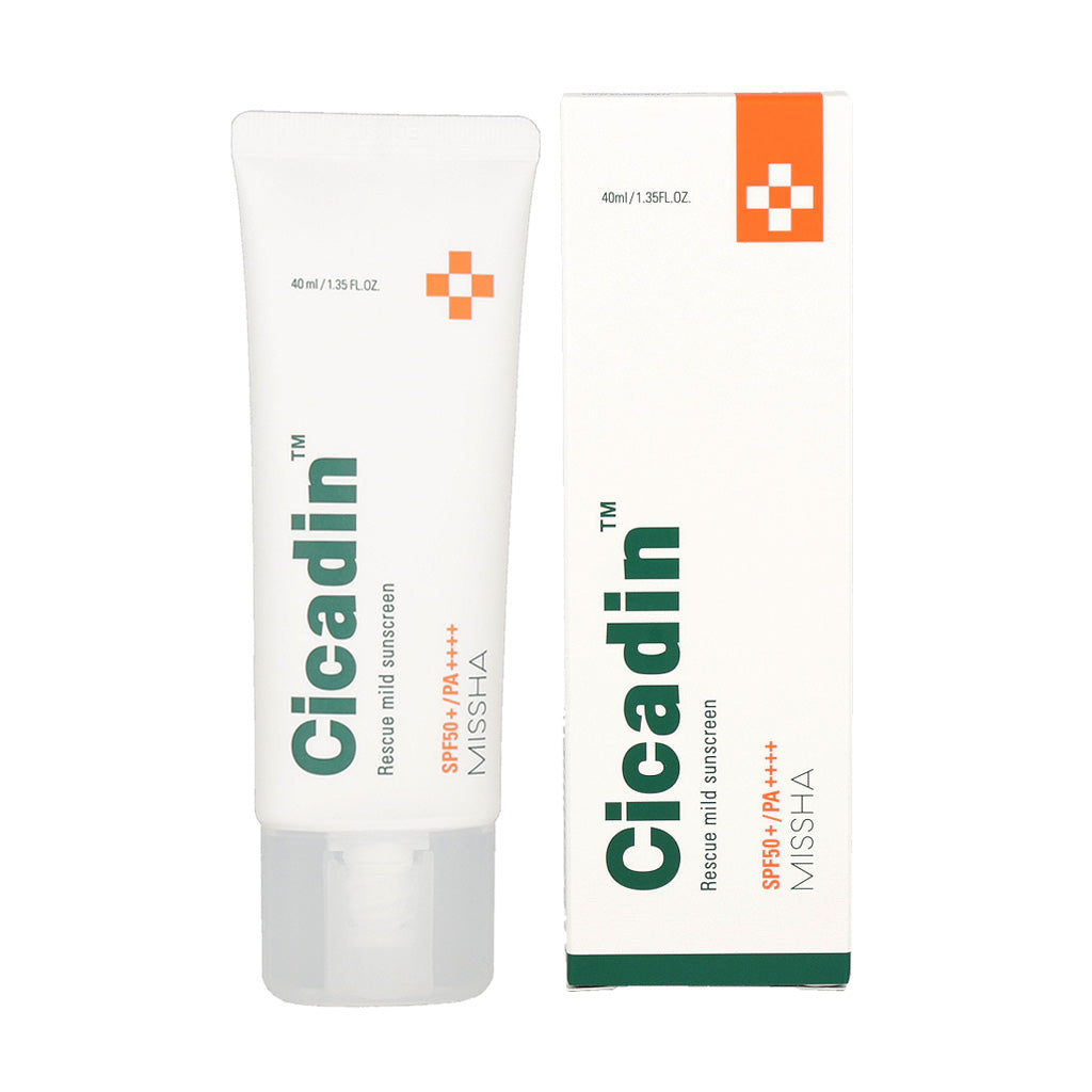 MISSHA Cicadin Rescue Mild Sunscreen SPF50+ PA++++ 40ml
