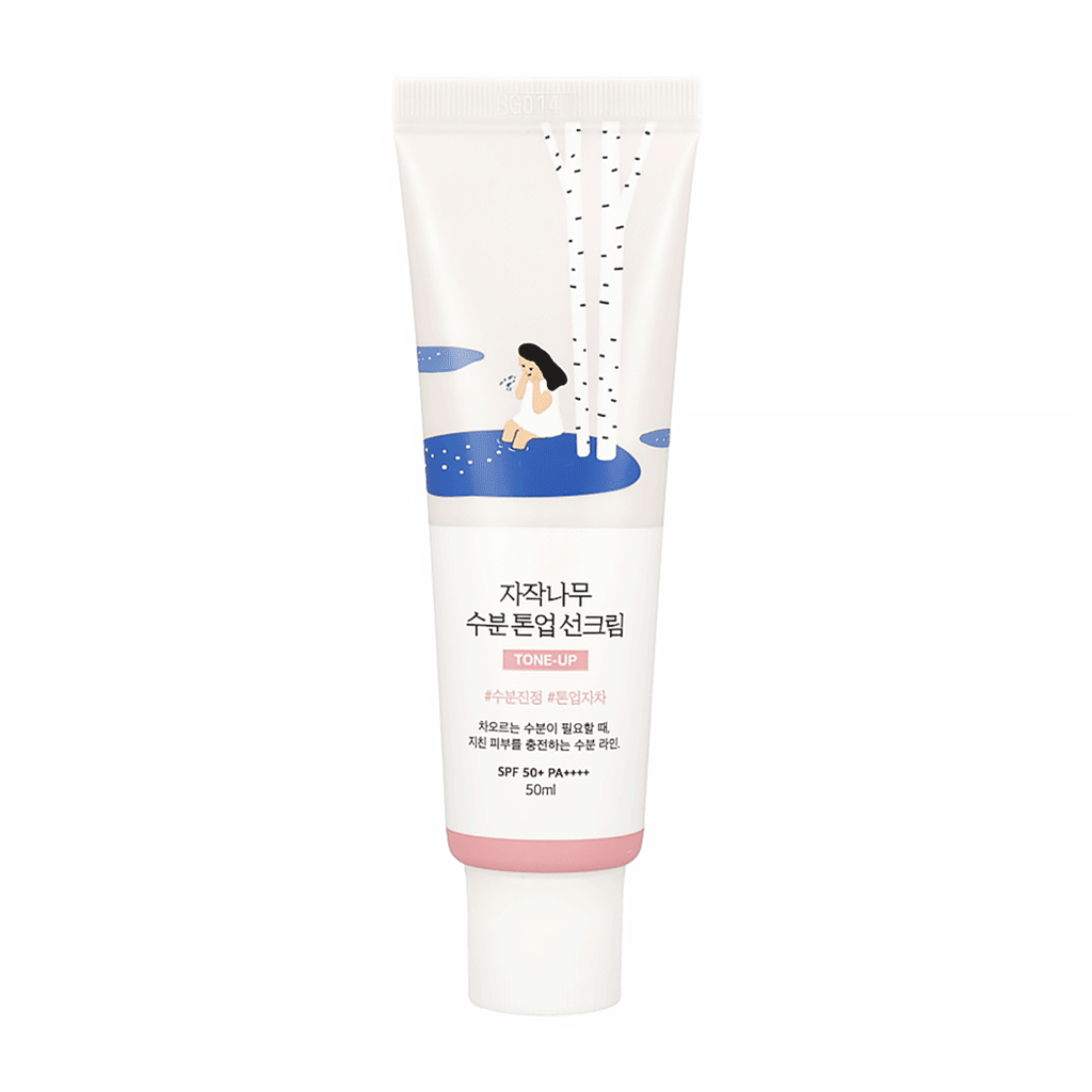 ROUND LAB Birch Juice Moisturizing Tone-Up Sunscreen 50ml - Dodoskin