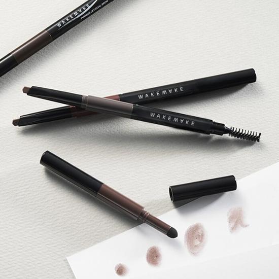 WAKEMAKE Powder Jet Dual Brow 0.2g+0.4g (5 colors)