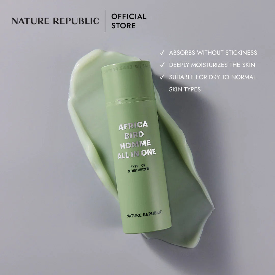 NATURE REPUBLIC Aftrica Bird Homme All In One Moisturizer 150ml