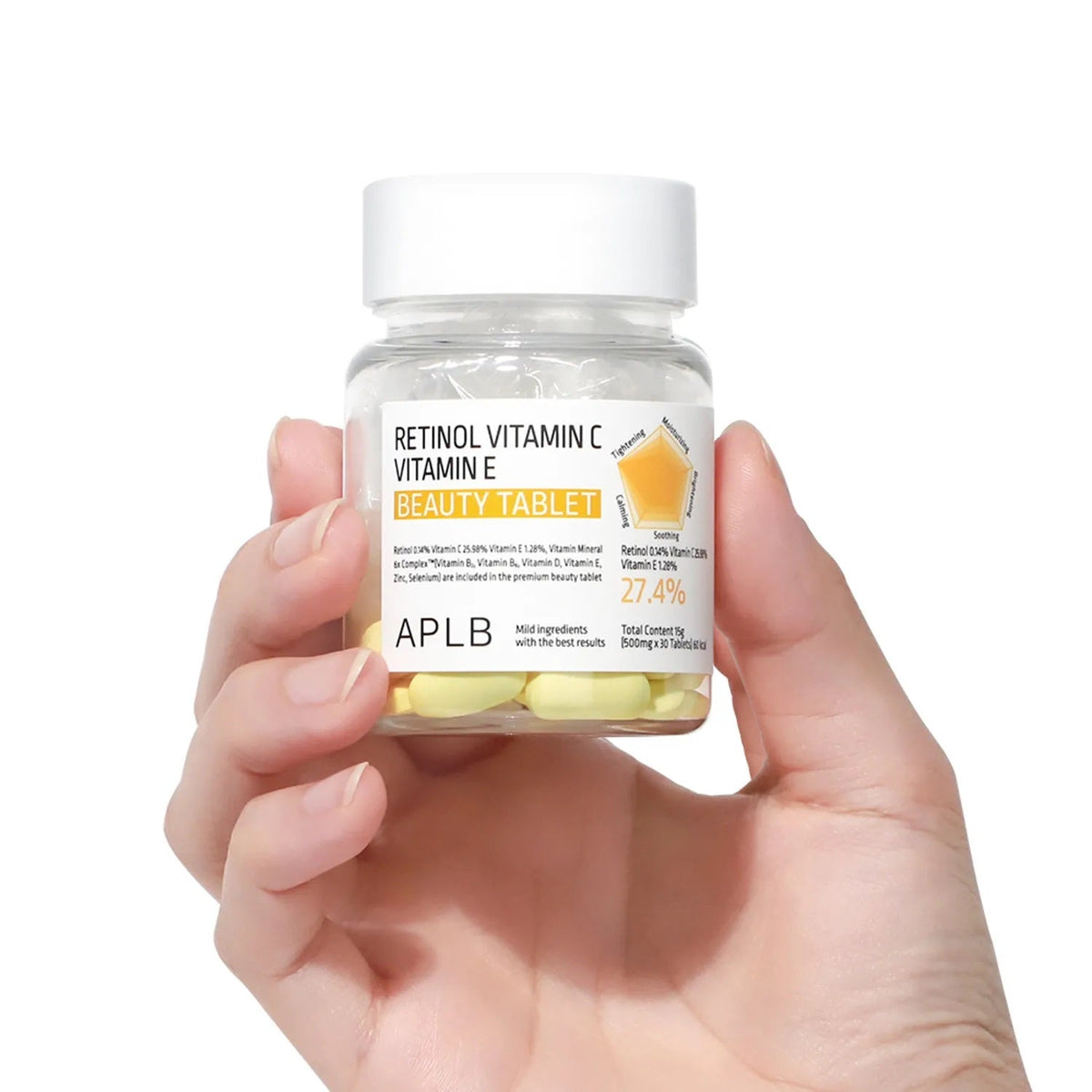 APLB Retinol Vitamin C Vitamin E Beauty Tablet 15g 30 tablets