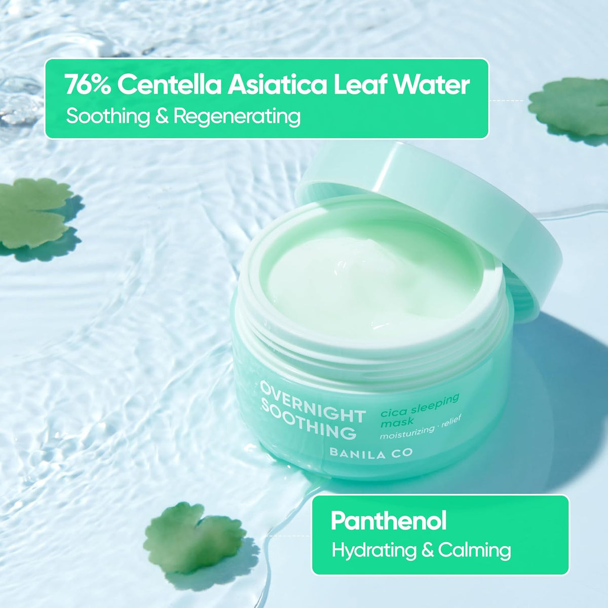 BANILA CO Overnight Soothing Cica Sleeping Mask 100ml