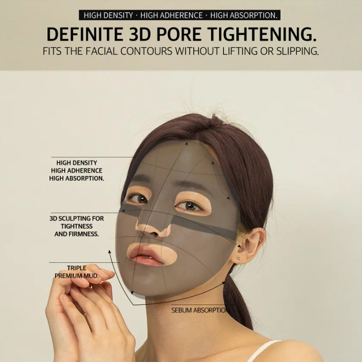 BARULAB Black Clay Mask Set