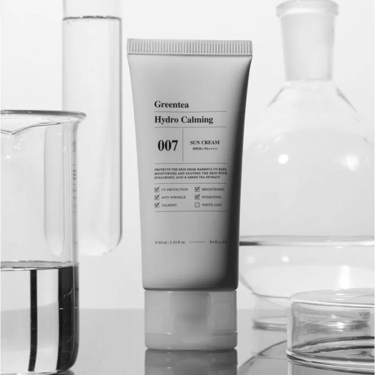 BARULAB Green Tea Hydro Calming Sun Cream 60ml