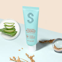 BE THE SKIN Sebum Zero Aloerice Vegan Sun Cream SPF50+ PA++++ 50ml