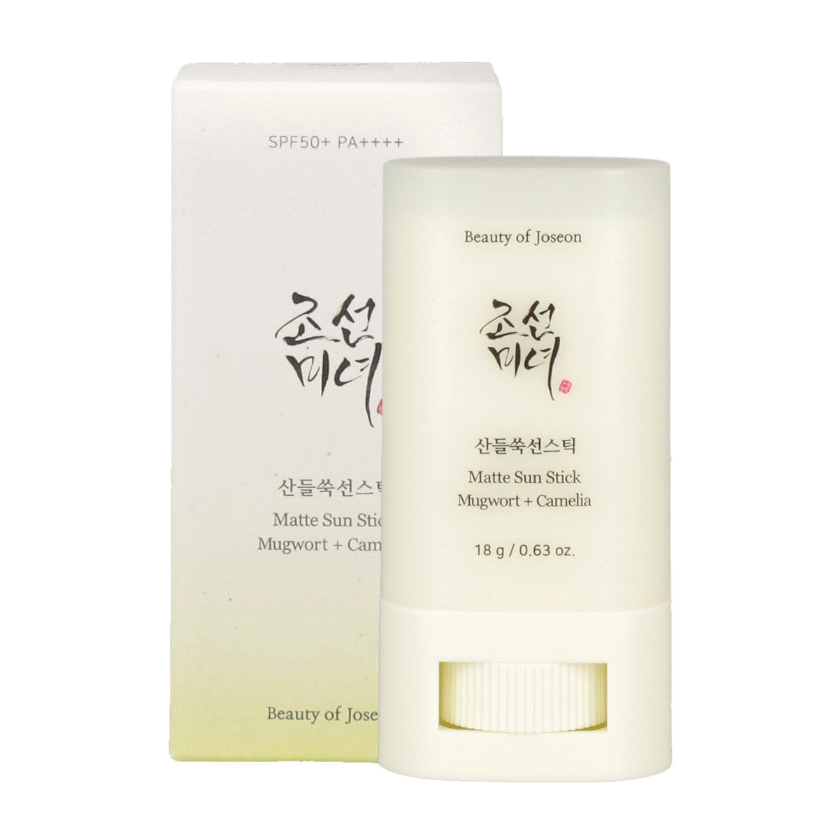 Beauty of Joseon Matte Sun Stick : Mugwort + Camelia 18gis a convenient and effective sunscreen stick that offers high sun protection  - is a convenient and effective sunscreen stick that offers high sun protection 