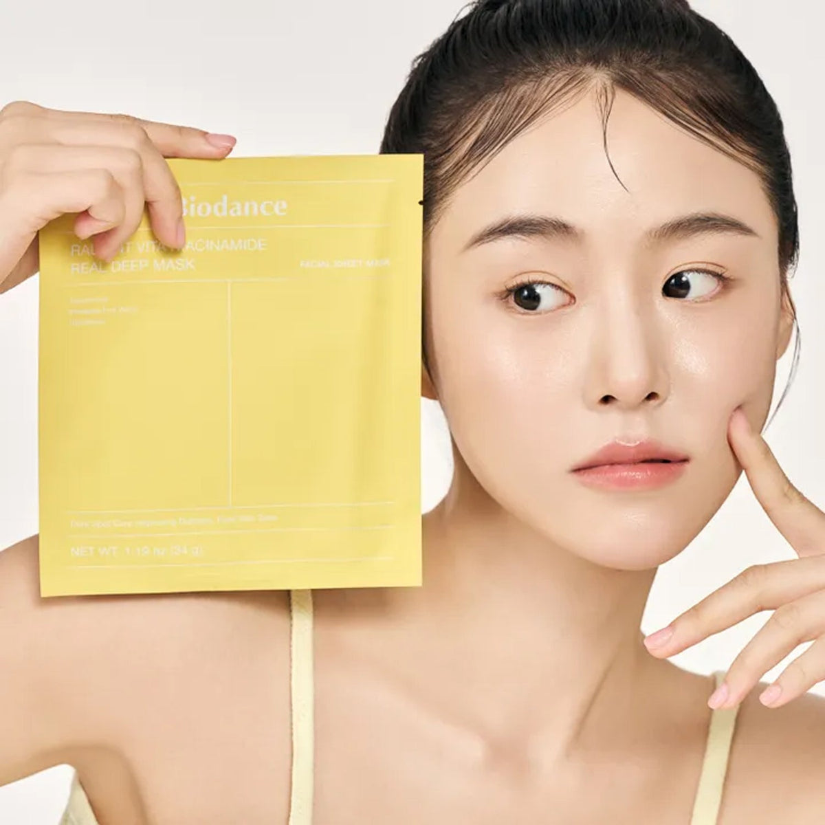 Biodance Radiant Vita Niacinamide Real Deep Mask 16 Sheets