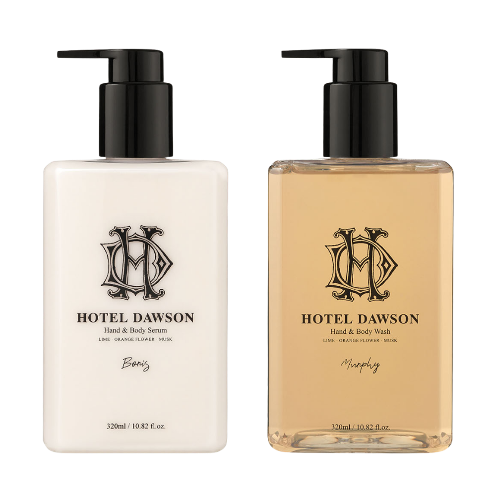 [2026 Lunar New Year Gift Set] HOTEL DAWSON Body Wash & Body Lotion 2-Item Gift Set (Includes Gift Box, Shopping Bag, and Wrapping Kit) - Pick 1 out of 3 Scents