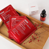 By Wishtrend Natural Vitamin 21.5% Enhancing Sheet Mask 5ea