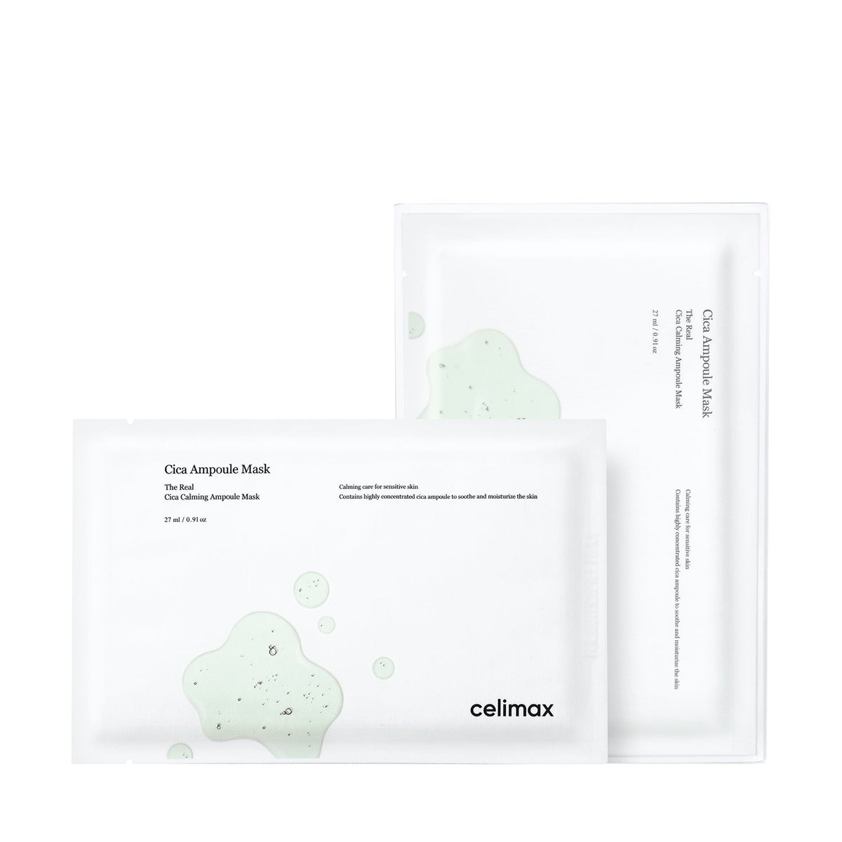 celimax The Real Cica Calming Ampoule Mask 27ml * 5ea - Dodoskin