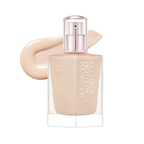 CLIO Kill Cover High Glow Foundation 38g (Choose from 3 Shades)