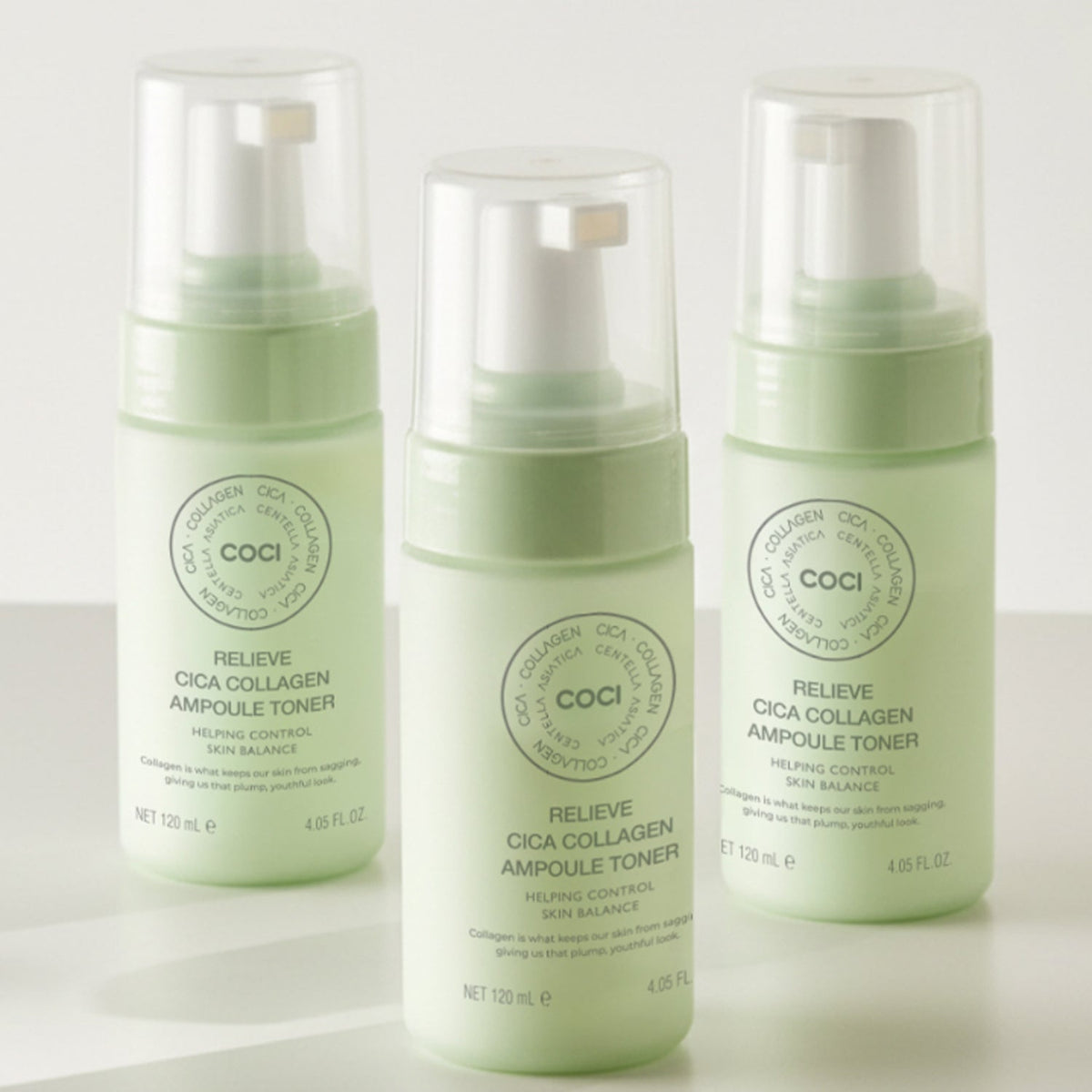 COCI Relieve Cica Collagen Ampoule Toner 120ml