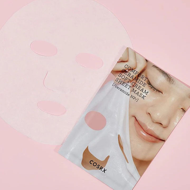 COSRX Balancium Comfort Ceramide Soft Cream Sheet Mask 26ml 10ea