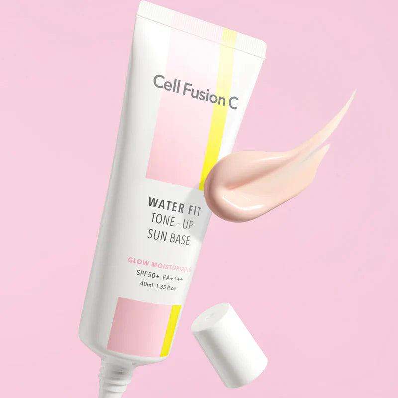 40ml Cell Fusion C Tone-up Sun Base with SPF50+ PA++++ in 4 colors.