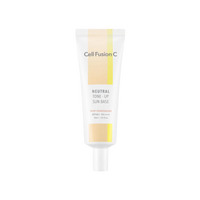 40ml Cell Fusion C Tone-up Sun Base with SPF50+ PA++++, available in 4 colors.