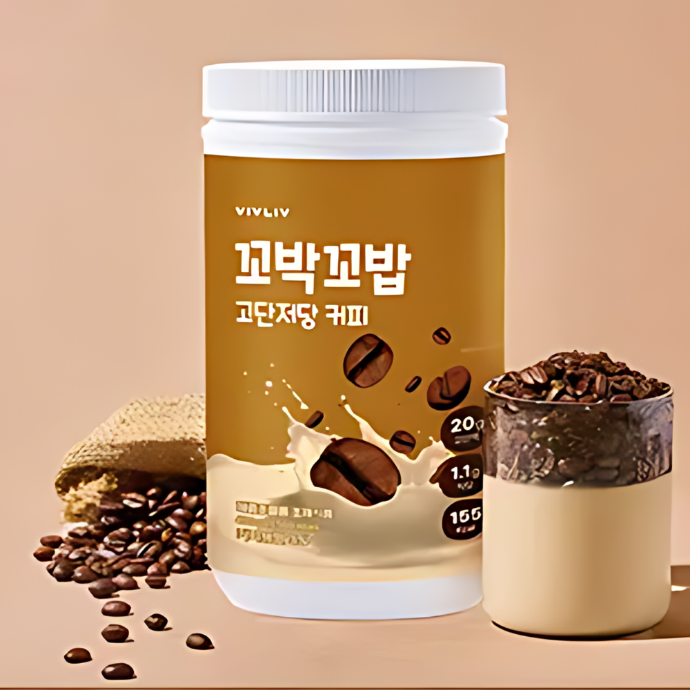 VIVLIV Kkobak Kkobab High Protein Low Sugar 400g