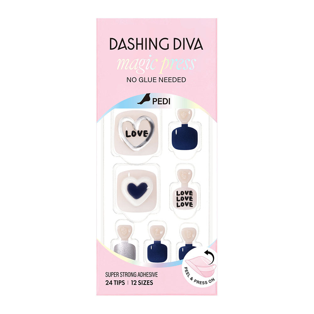 DASHING DIVA Magic Press Nail/Pedi 74 Types